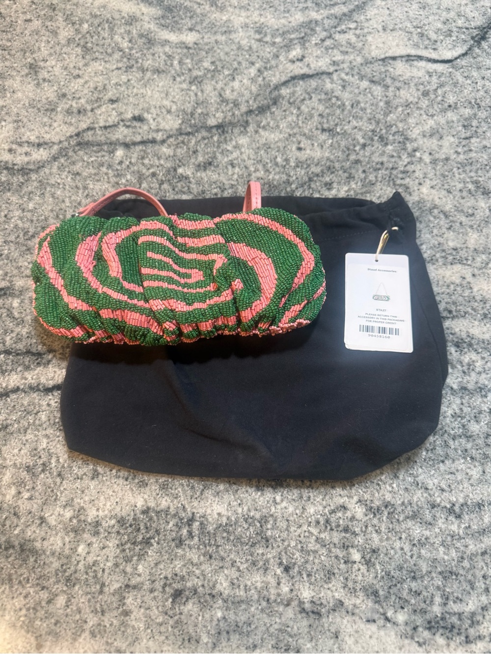 STAUD Beaded Bean Convertible Bag - Picture 14 of 14